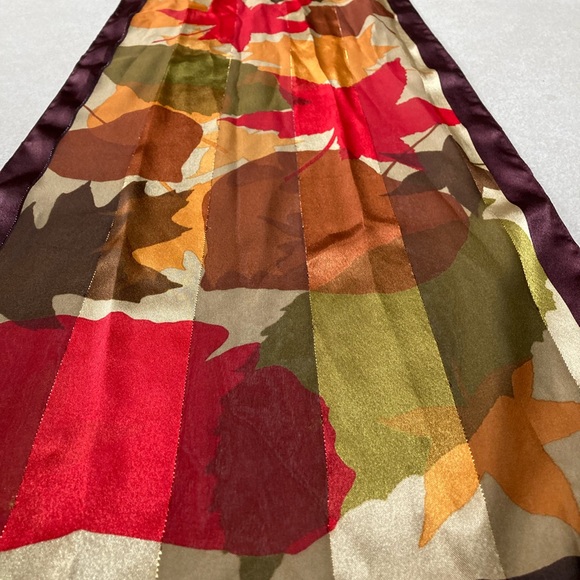 Scarf/ wrap fall themed colorful long - Picture 1 of 6